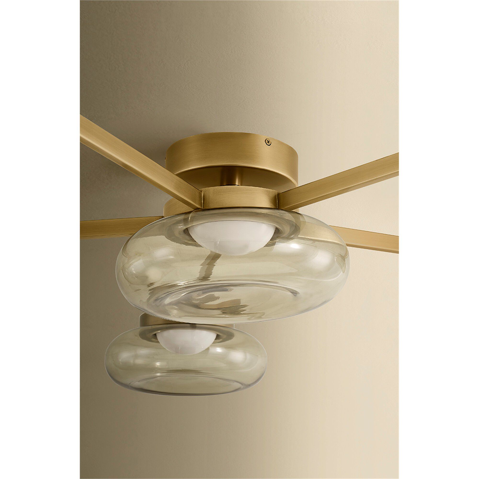 Opalesce 50 Inch Semi Flush Mount,